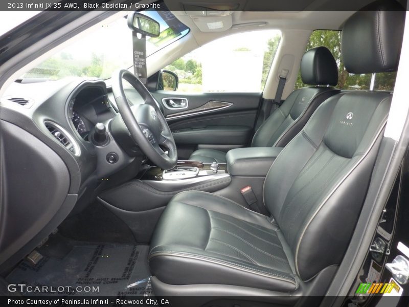 Black Obsidian / Graphite 2013 Infiniti JX 35 AWD