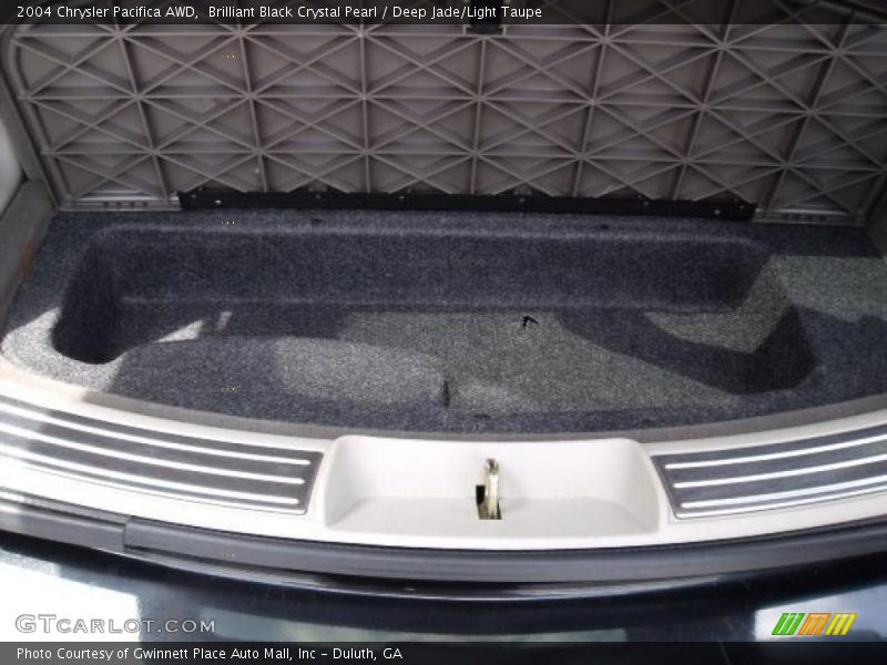 Brilliant Black Crystal Pearl / Deep Jade/Light Taupe 2004 Chrysler Pacifica AWD