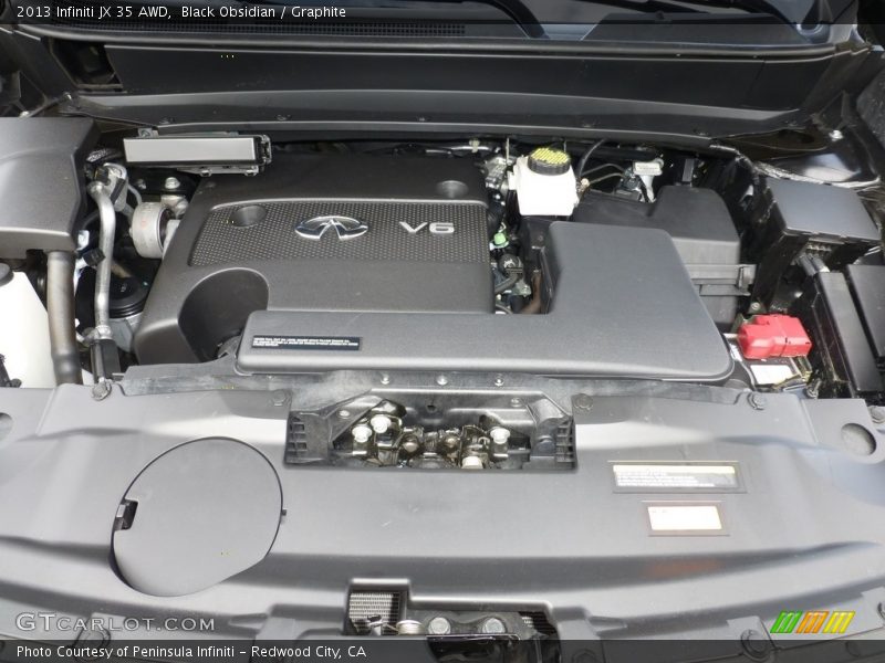 Black Obsidian / Graphite 2013 Infiniti JX 35 AWD