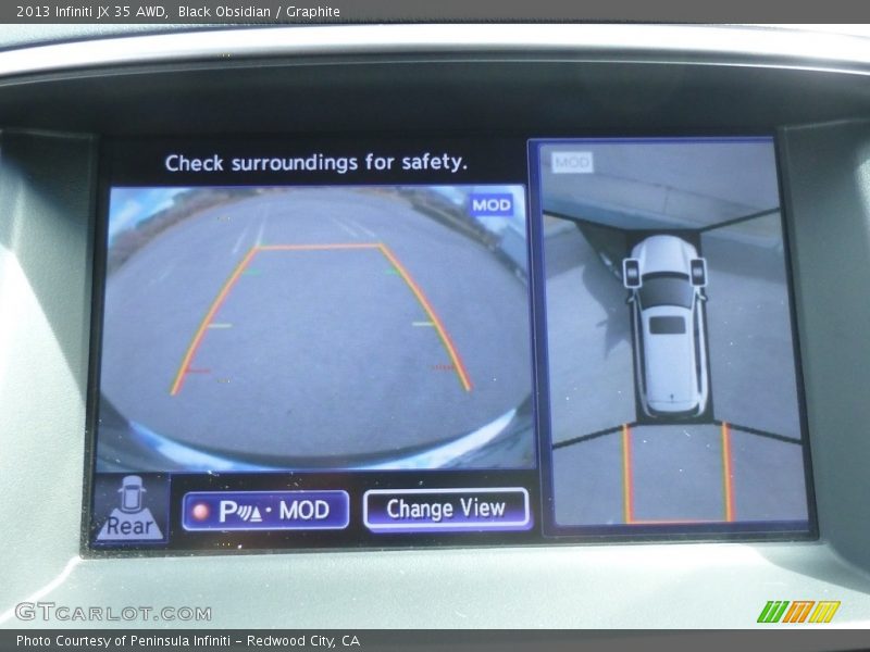 Black Obsidian / Graphite 2013 Infiniti JX 35 AWD