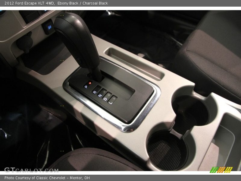 Ebony Black / Charcoal Black 2012 Ford Escape XLT 4WD