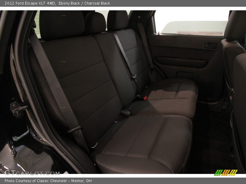 Ebony Black / Charcoal Black 2012 Ford Escape XLT 4WD