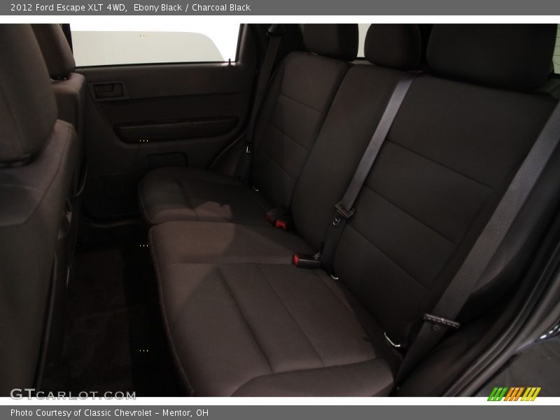 Ebony Black / Charcoal Black 2012 Ford Escape XLT 4WD