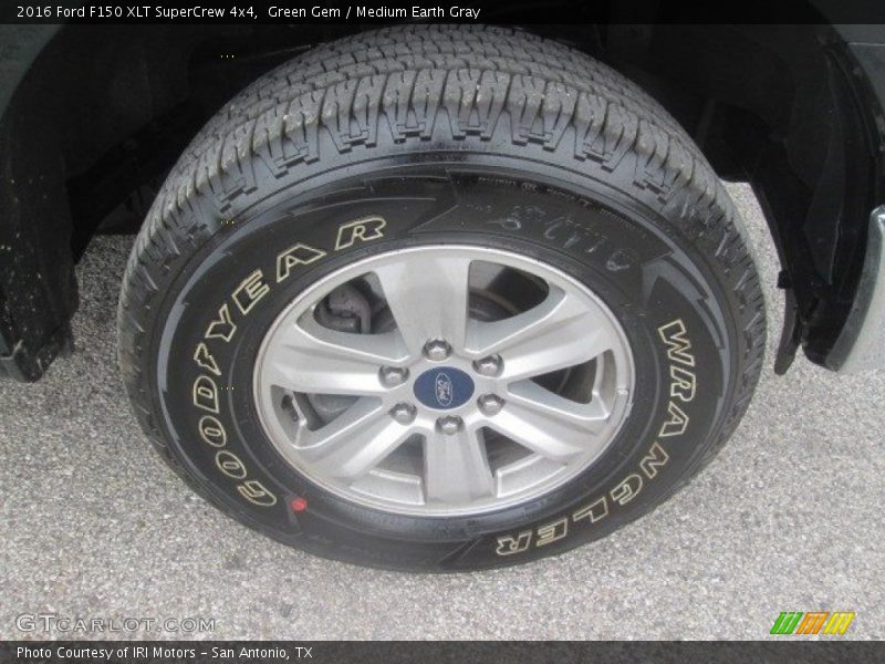 Green Gem / Medium Earth Gray 2016 Ford F150 XLT SuperCrew 4x4