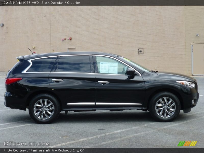 Black Obsidian / Graphite 2013 Infiniti JX 35 AWD