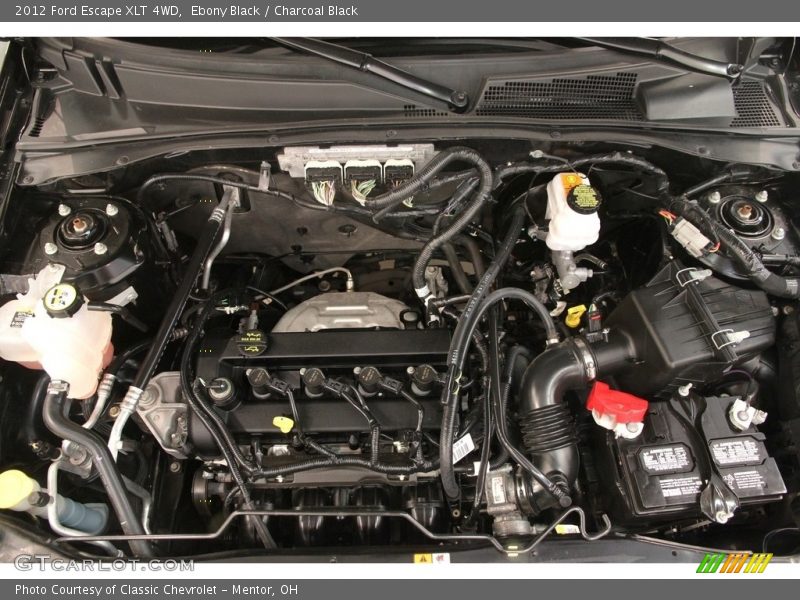 Ebony Black / Charcoal Black 2012 Ford Escape XLT 4WD