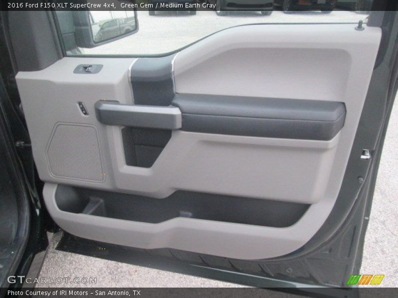 Green Gem / Medium Earth Gray 2016 Ford F150 XLT SuperCrew 4x4