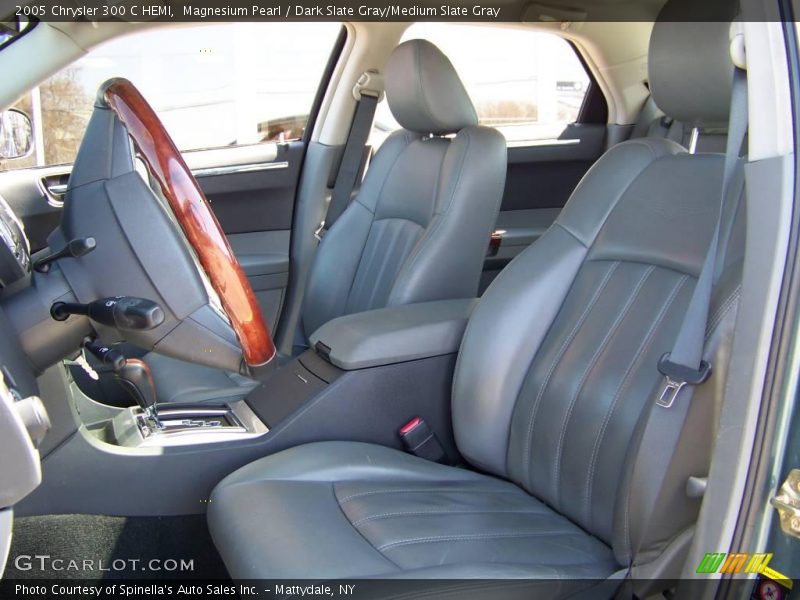 Magnesium Pearl / Dark Slate Gray/Medium Slate Gray 2005 Chrysler 300 C HEMI