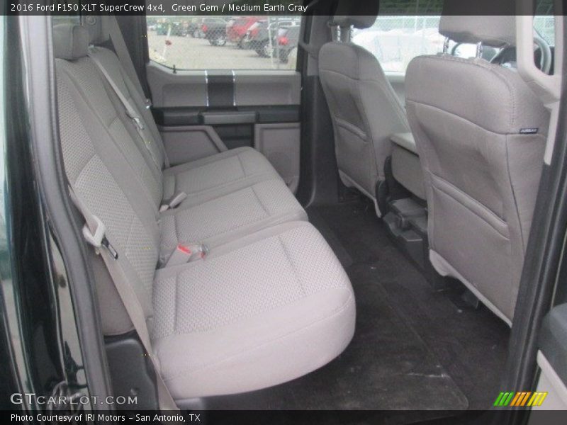 Green Gem / Medium Earth Gray 2016 Ford F150 XLT SuperCrew 4x4