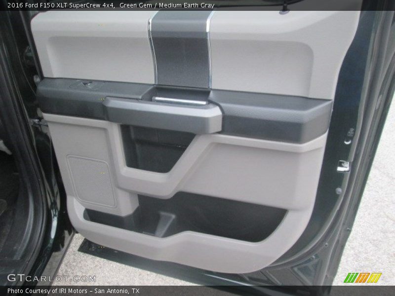 Green Gem / Medium Earth Gray 2016 Ford F150 XLT SuperCrew 4x4