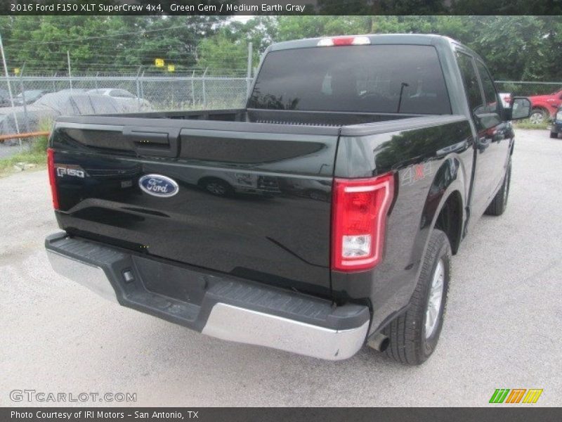 Green Gem / Medium Earth Gray 2016 Ford F150 XLT SuperCrew 4x4