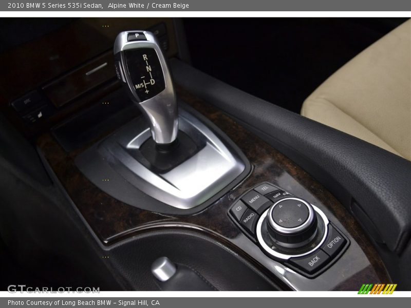 Alpine White / Cream Beige 2010 BMW 5 Series 535i Sedan