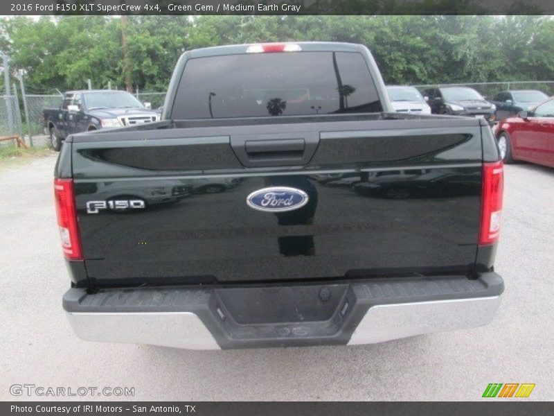Green Gem / Medium Earth Gray 2016 Ford F150 XLT SuperCrew 4x4