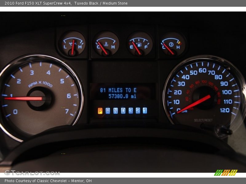 Tuxedo Black / Medium Stone 2010 Ford F150 XLT SuperCrew 4x4