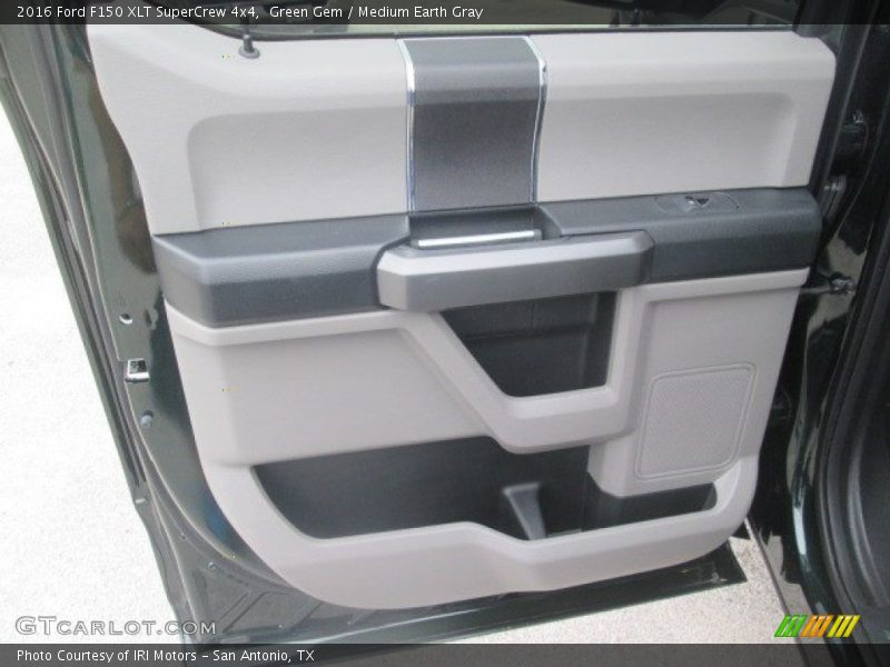 Green Gem / Medium Earth Gray 2016 Ford F150 XLT SuperCrew 4x4