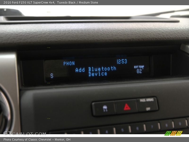 Tuxedo Black / Medium Stone 2010 Ford F150 XLT SuperCrew 4x4