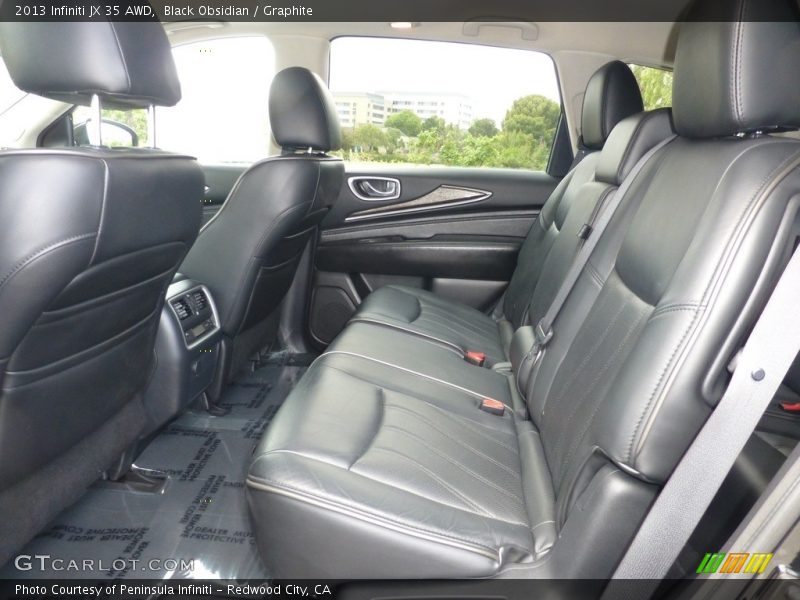 Black Obsidian / Graphite 2013 Infiniti JX 35 AWD