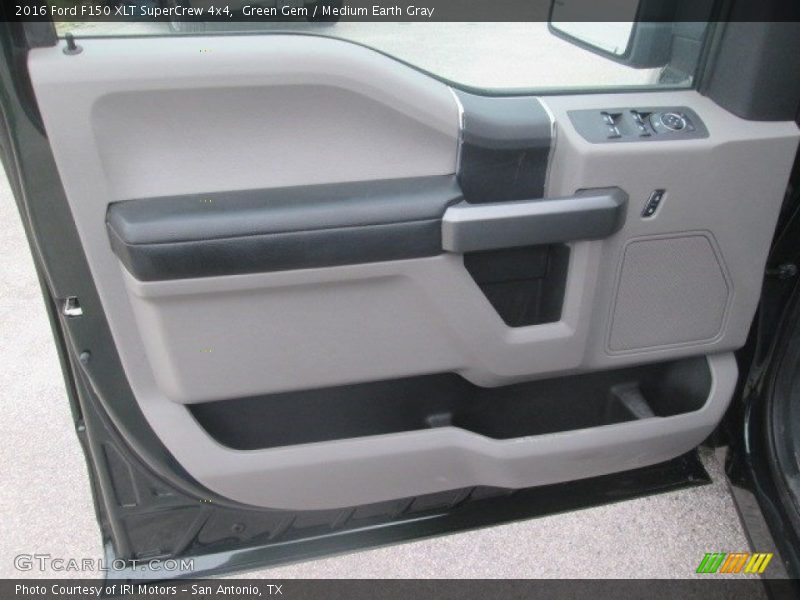 Green Gem / Medium Earth Gray 2016 Ford F150 XLT SuperCrew 4x4