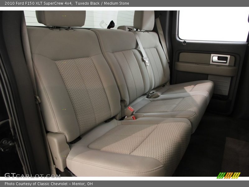 Tuxedo Black / Medium Stone 2010 Ford F150 XLT SuperCrew 4x4