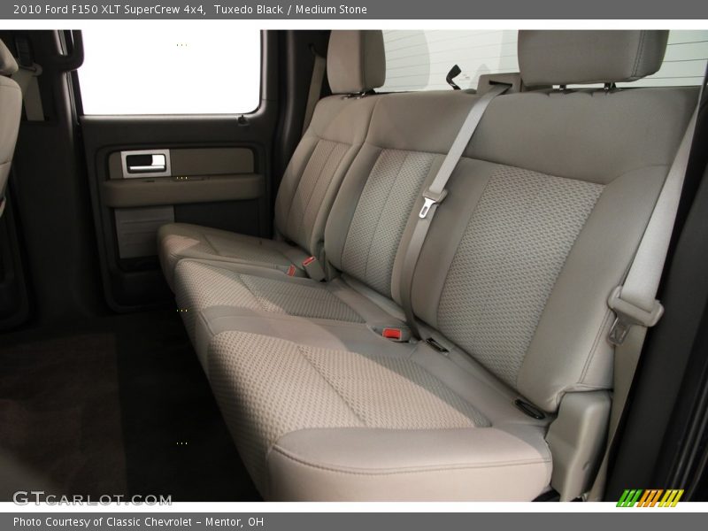 Tuxedo Black / Medium Stone 2010 Ford F150 XLT SuperCrew 4x4