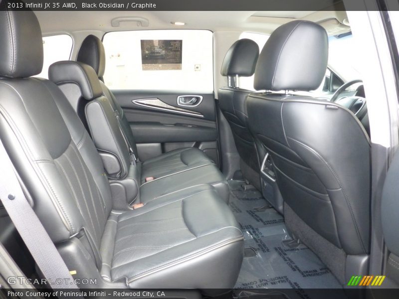 Black Obsidian / Graphite 2013 Infiniti JX 35 AWD