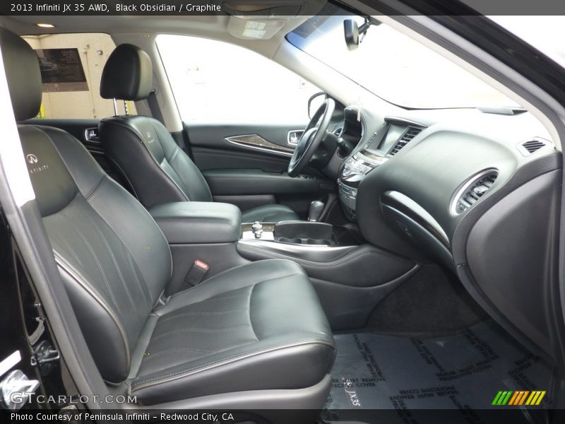 Black Obsidian / Graphite 2013 Infiniti JX 35 AWD