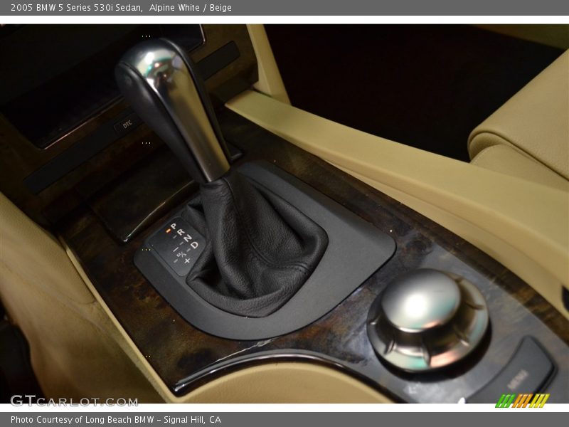 Alpine White / Beige 2005 BMW 5 Series 530i Sedan