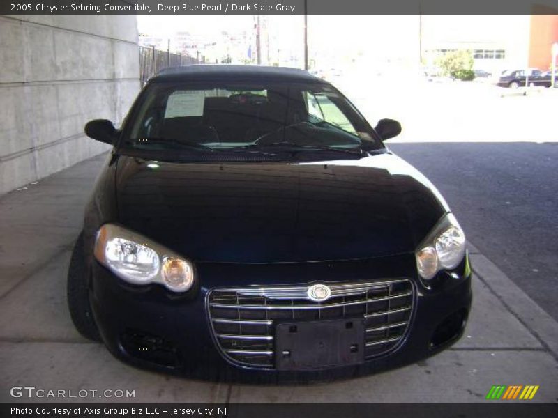 Deep Blue Pearl / Dark Slate Gray 2005 Chrysler Sebring Convertible