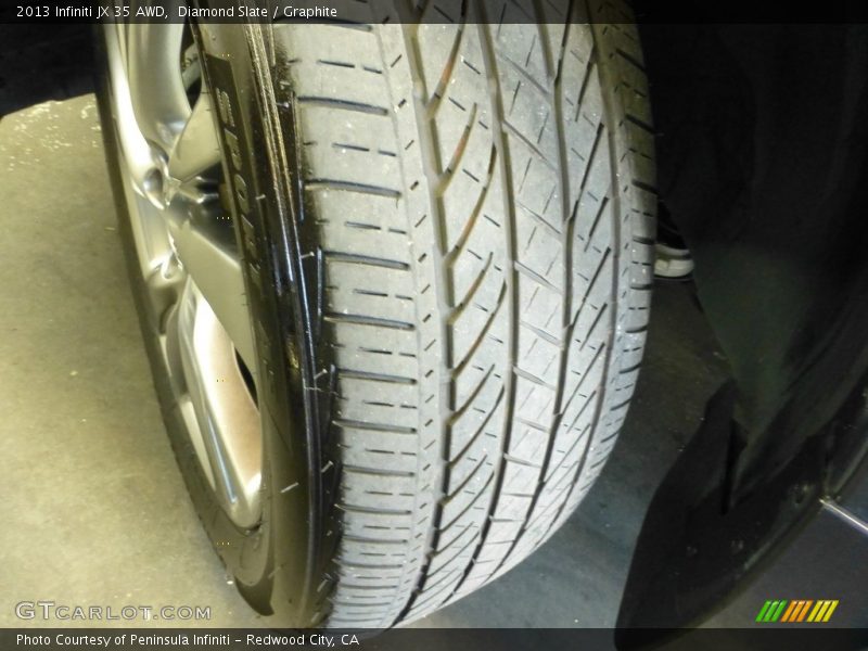 Diamond Slate / Graphite 2013 Infiniti JX 35 AWD
