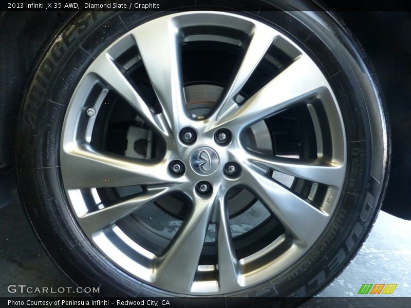 Diamond Slate / Graphite 2013 Infiniti JX 35 AWD