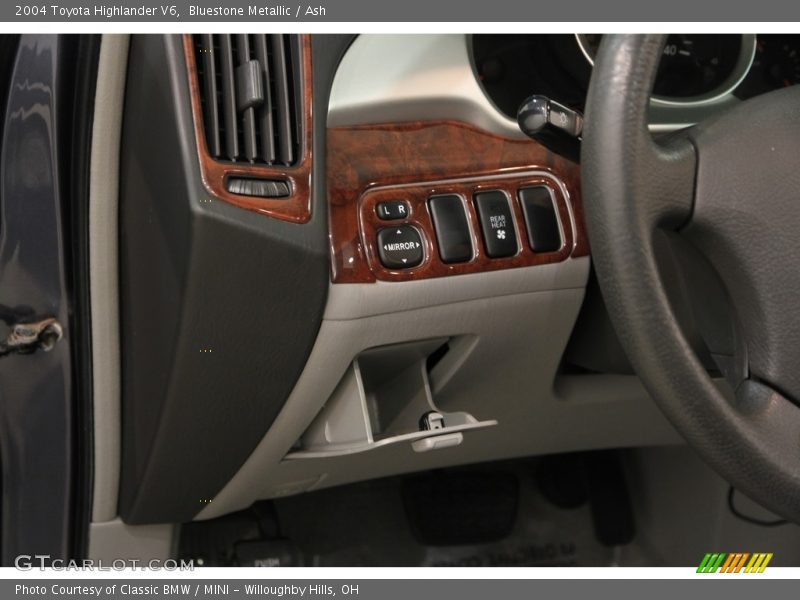 Bluestone Metallic / Ash 2004 Toyota Highlander V6
