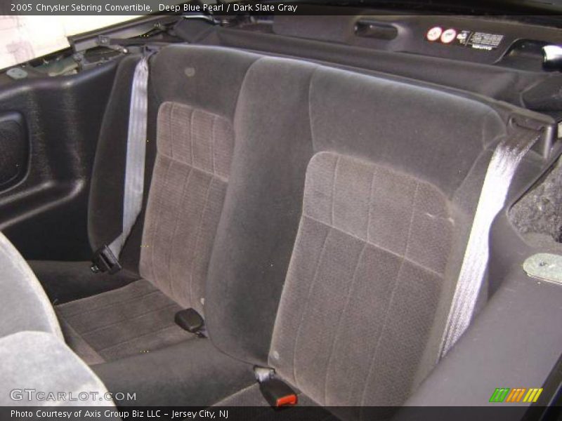 Deep Blue Pearl / Dark Slate Gray 2005 Chrysler Sebring Convertible