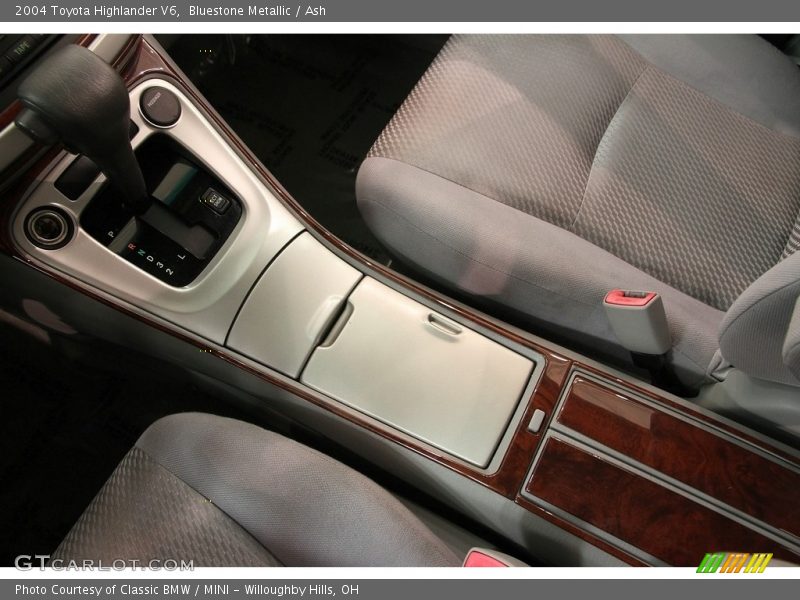 Bluestone Metallic / Ash 2004 Toyota Highlander V6
