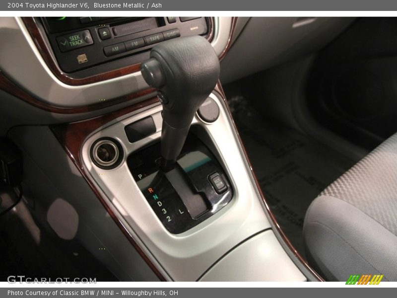 Bluestone Metallic / Ash 2004 Toyota Highlander V6
