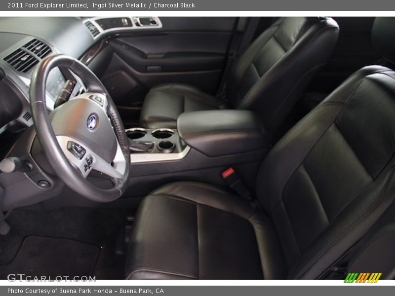 Ingot Silver Metallic / Charcoal Black 2011 Ford Explorer Limited