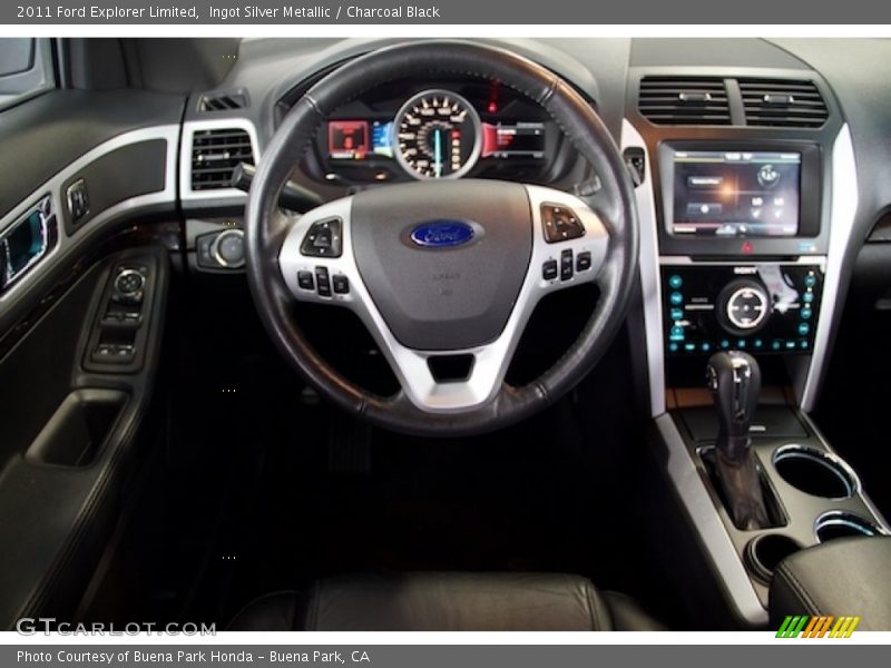 Ingot Silver Metallic / Charcoal Black 2011 Ford Explorer Limited