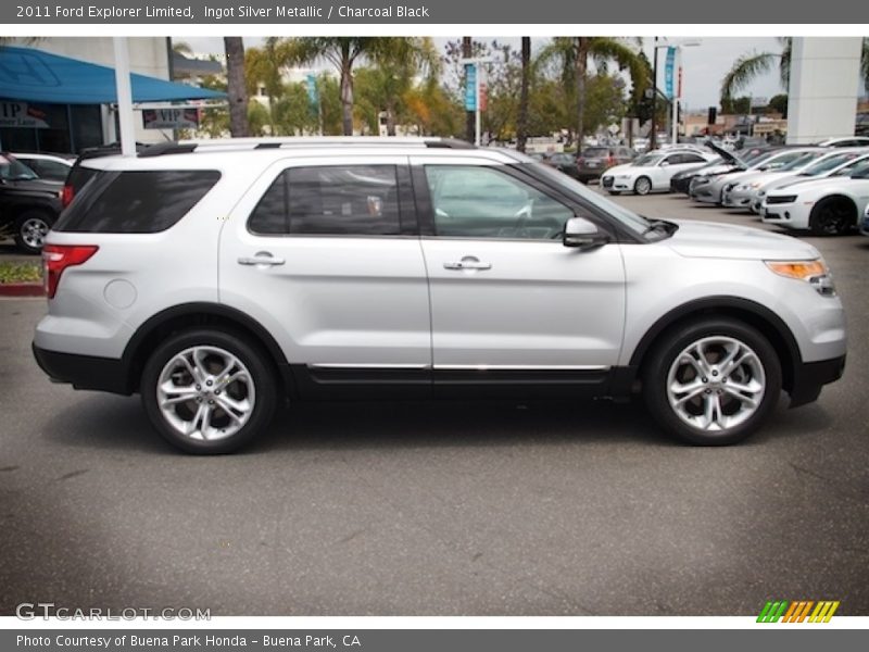 Ingot Silver Metallic / Charcoal Black 2011 Ford Explorer Limited