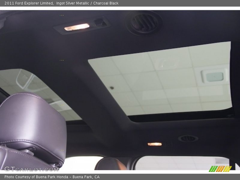 Ingot Silver Metallic / Charcoal Black 2011 Ford Explorer Limited