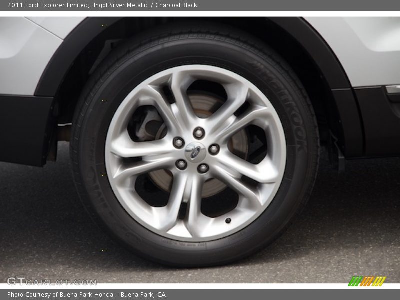 Ingot Silver Metallic / Charcoal Black 2011 Ford Explorer Limited