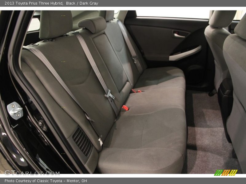 Black / Dark Gray 2013 Toyota Prius Three Hybrid