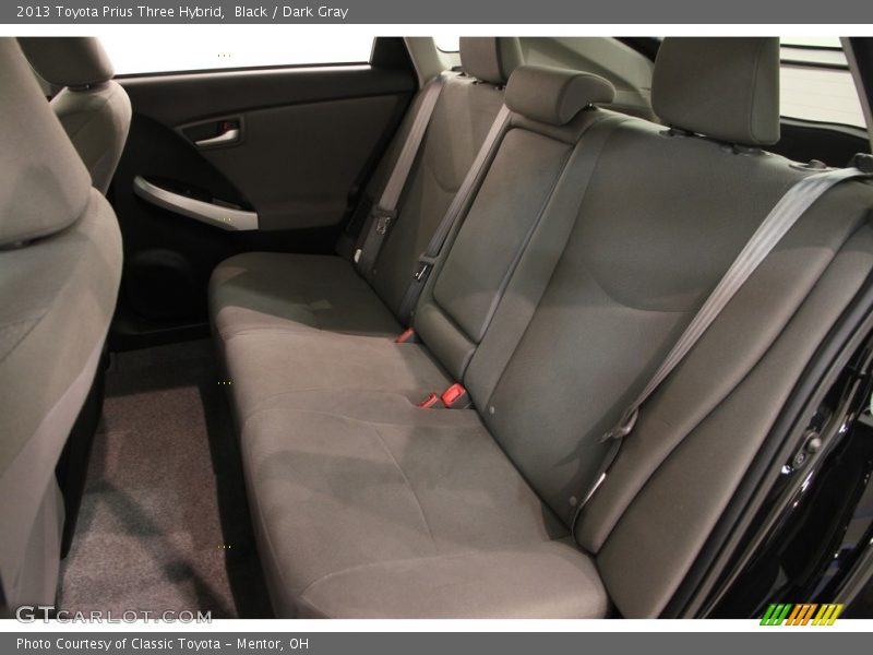 Black / Dark Gray 2013 Toyota Prius Three Hybrid