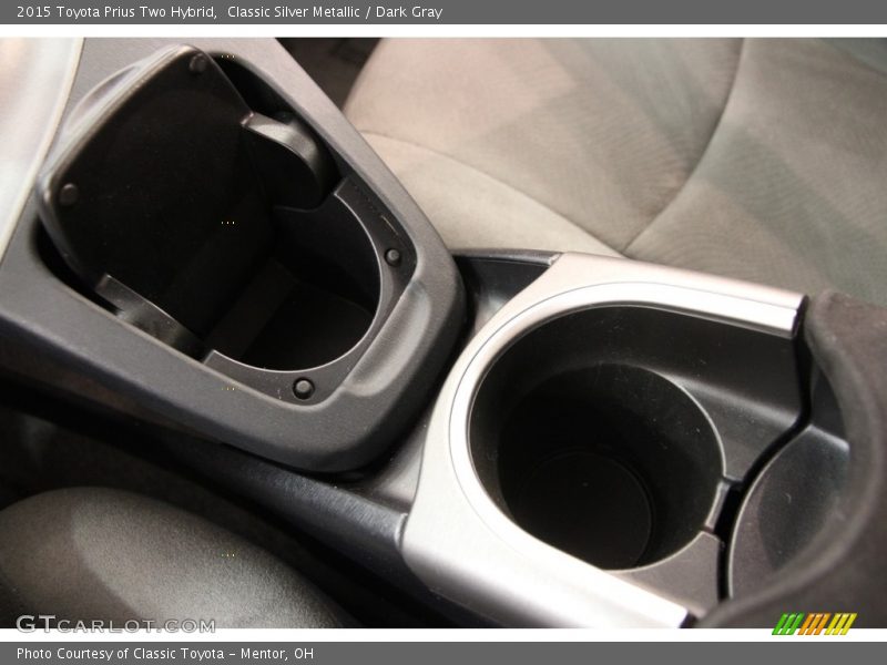Classic Silver Metallic / Dark Gray 2015 Toyota Prius Two Hybrid