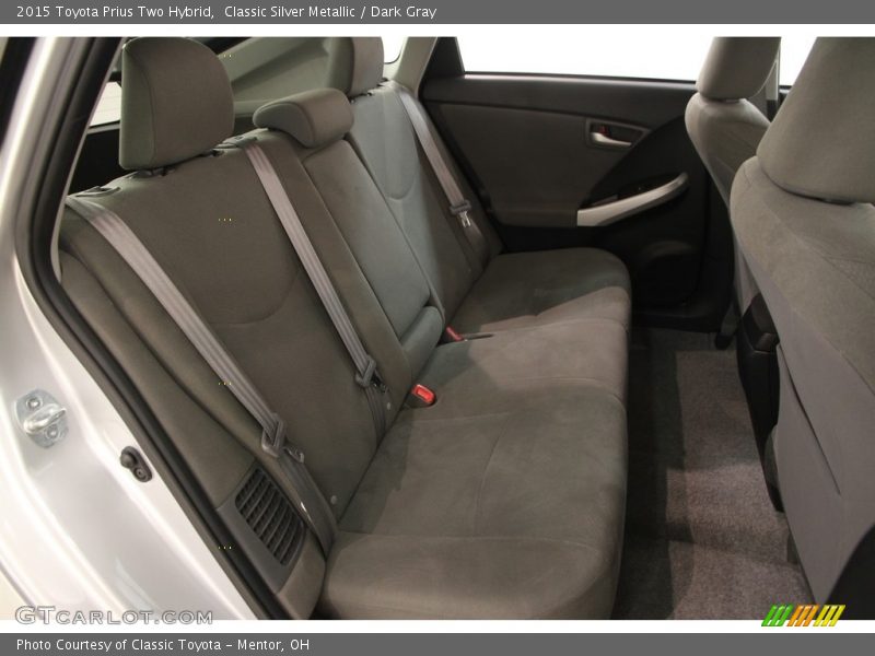 Classic Silver Metallic / Dark Gray 2015 Toyota Prius Two Hybrid