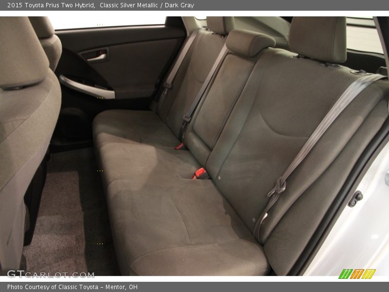 Classic Silver Metallic / Dark Gray 2015 Toyota Prius Two Hybrid