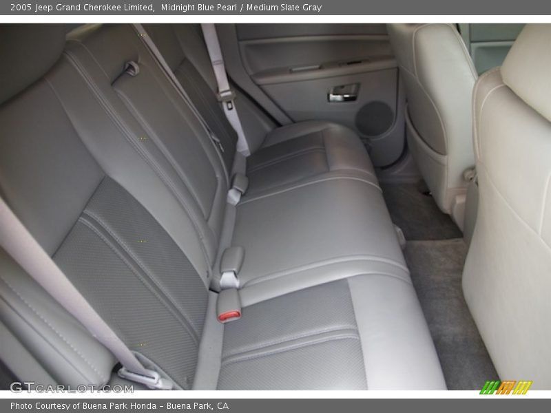 Midnight Blue Pearl / Medium Slate Gray 2005 Jeep Grand Cherokee Limited