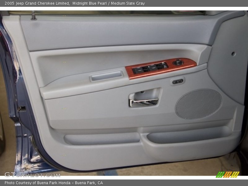 Midnight Blue Pearl / Medium Slate Gray 2005 Jeep Grand Cherokee Limited