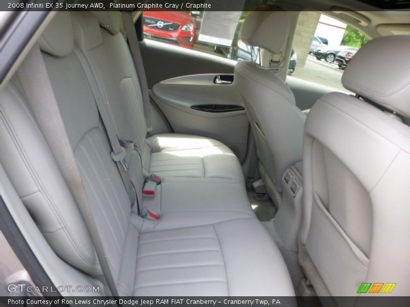 Platinum Graphite Gray / Graphite 2008 Infiniti EX 35 Journey AWD