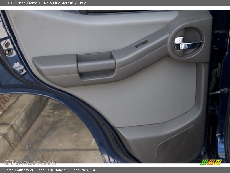 Navy Blue Metallic / Gray 2010 Nissan Xterra X