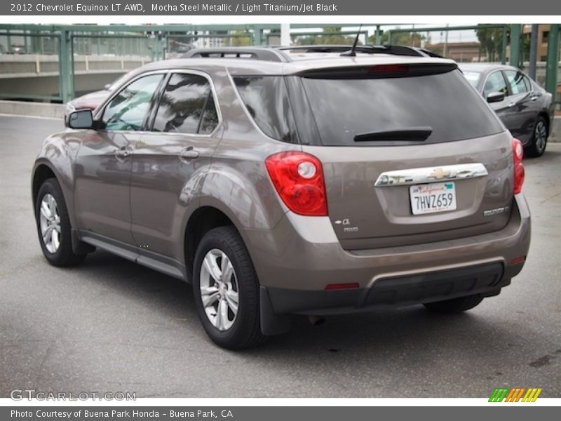 Mocha Steel Metallic / Light Titanium/Jet Black 2012 Chevrolet Equinox LT AWD