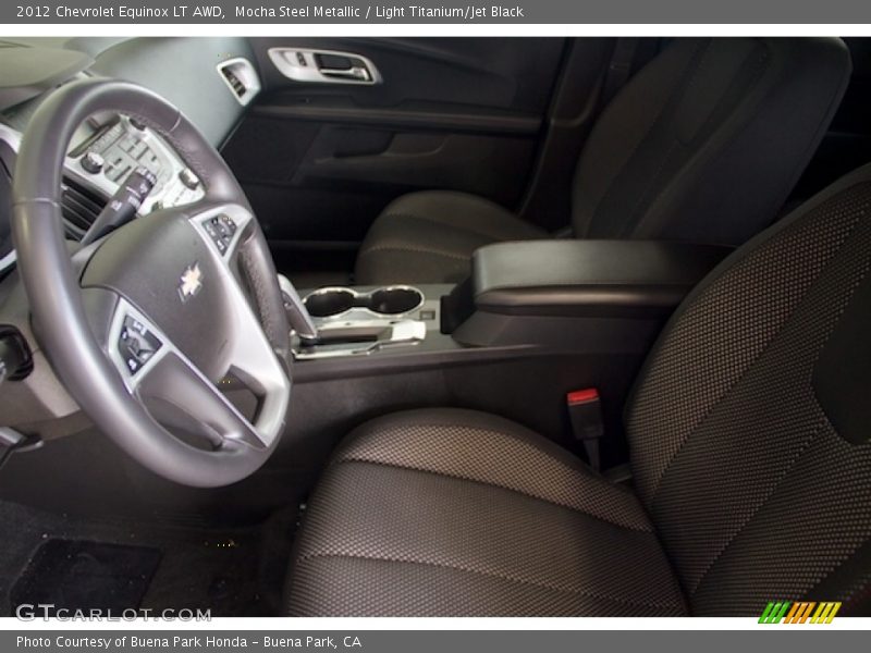 Mocha Steel Metallic / Light Titanium/Jet Black 2012 Chevrolet Equinox LT AWD
